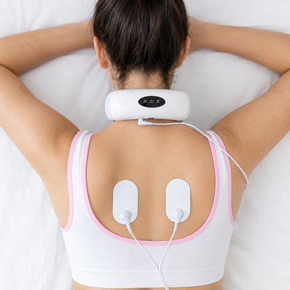 Masajeador de Cuello y Espalda con Electroestimulación