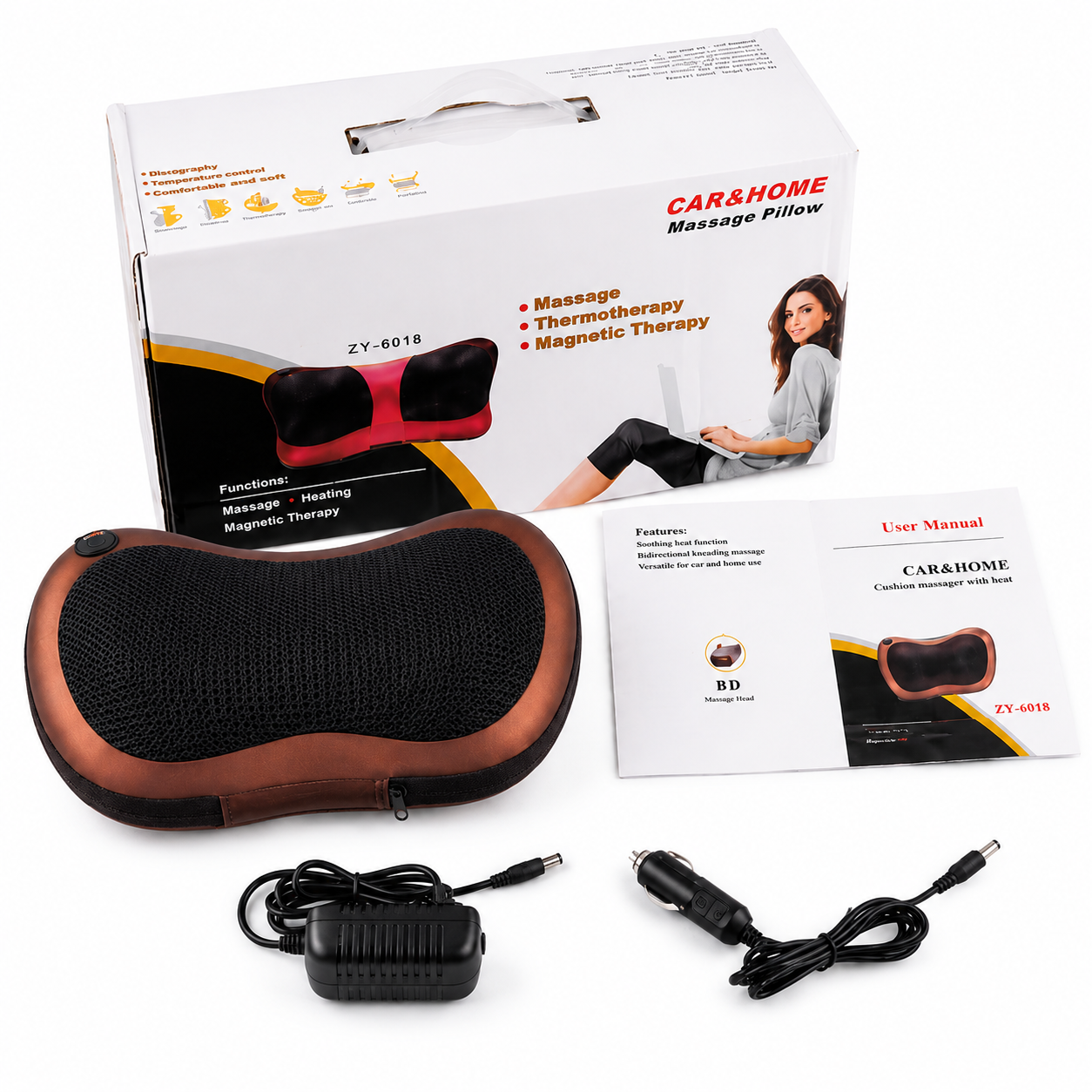 Almohada Masajeadora Eléctrica